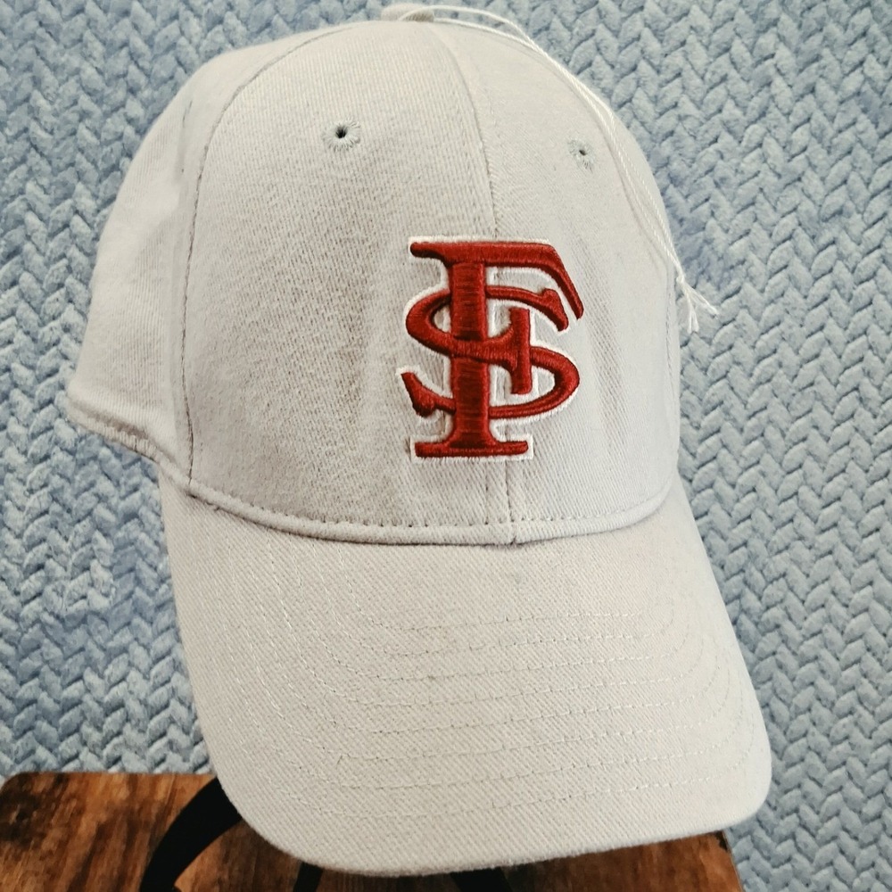 Adidas Florida State Seminoles FSU Hat L/XL Gray Superflex Baseball Cap